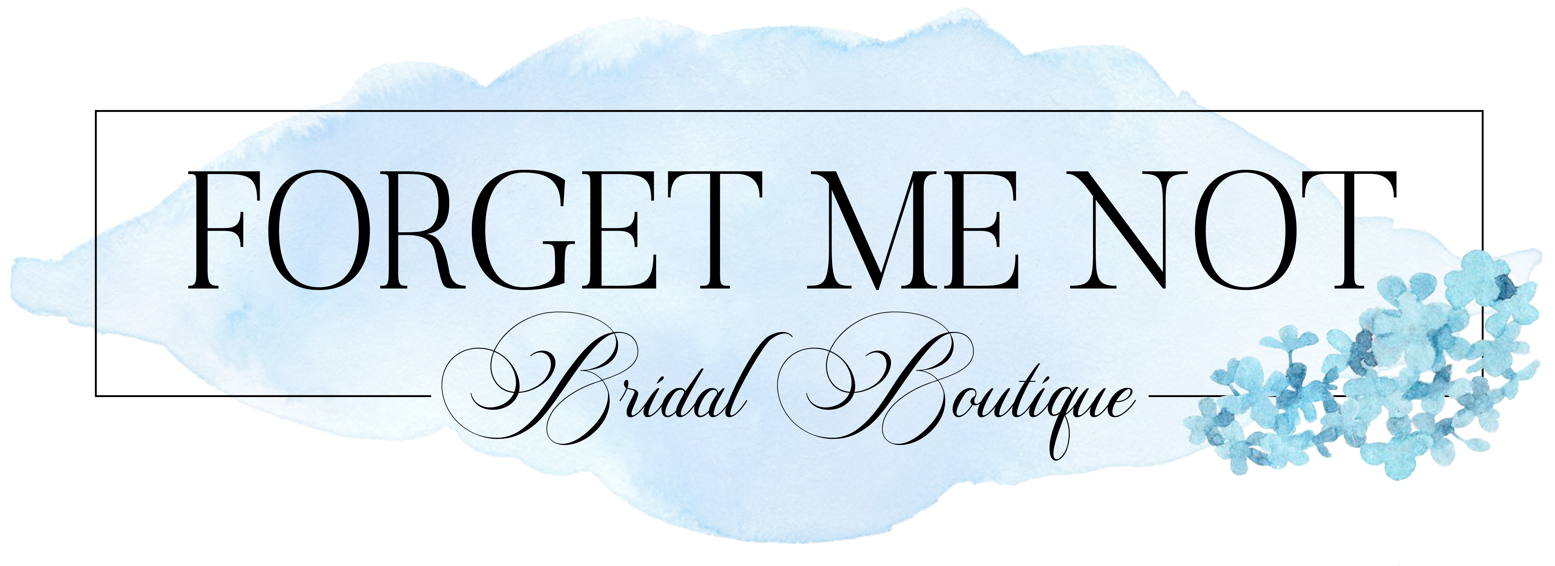 Forget Me Not Bridal Boutique Logo