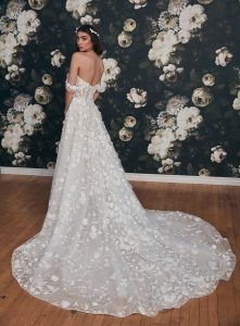 Fitted bridal gown wedding dress shopping midlands